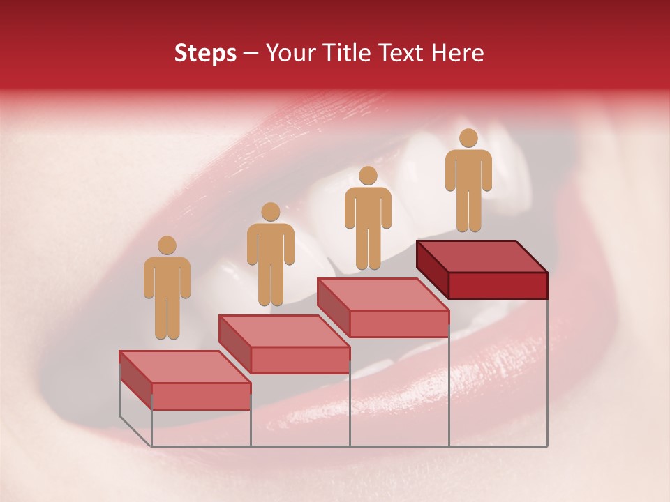 Lips Smile Whitening PowerPoint Template