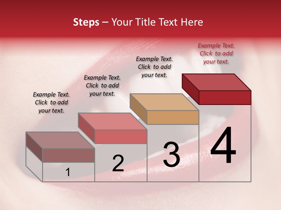 Lips Smile Whitening PowerPoint Template