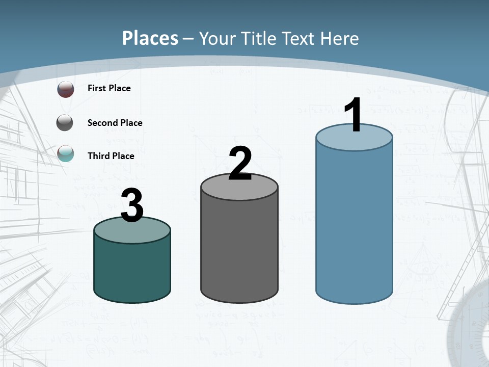 Pencil Build Entrepreneur PowerPoint Template