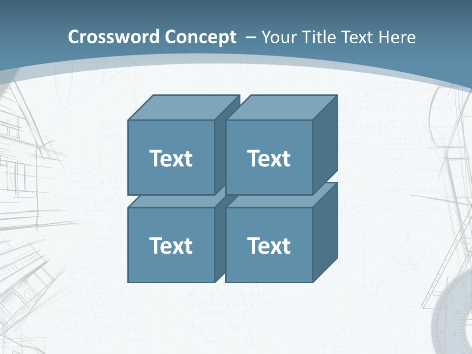 Pencil Build Entrepreneur PowerPoint Template