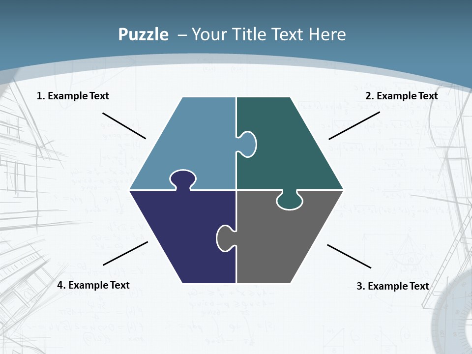 Pencil Build Entrepreneur PowerPoint Template