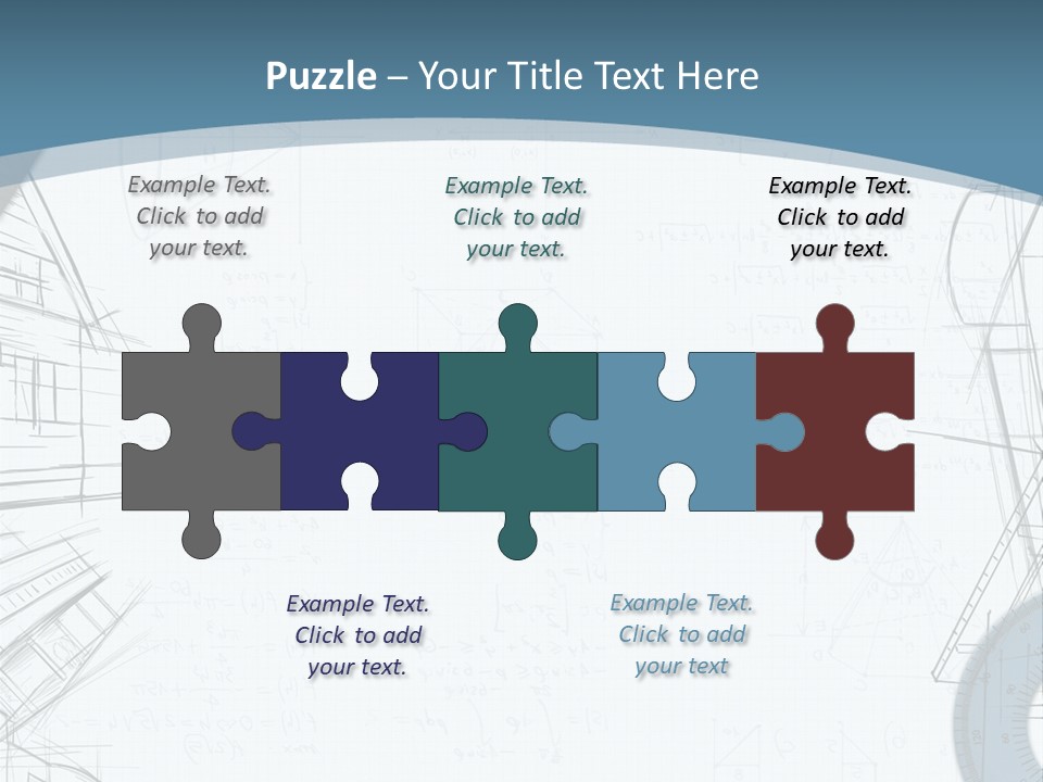 Pencil Build Entrepreneur PowerPoint Template
