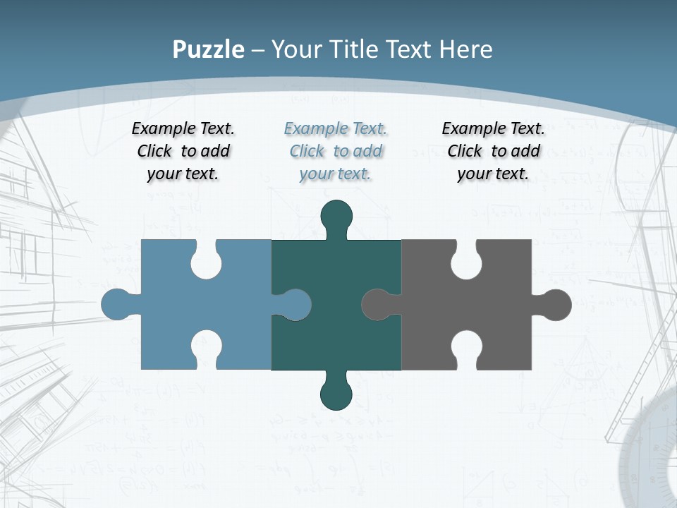 Pencil Build Entrepreneur PowerPoint Template