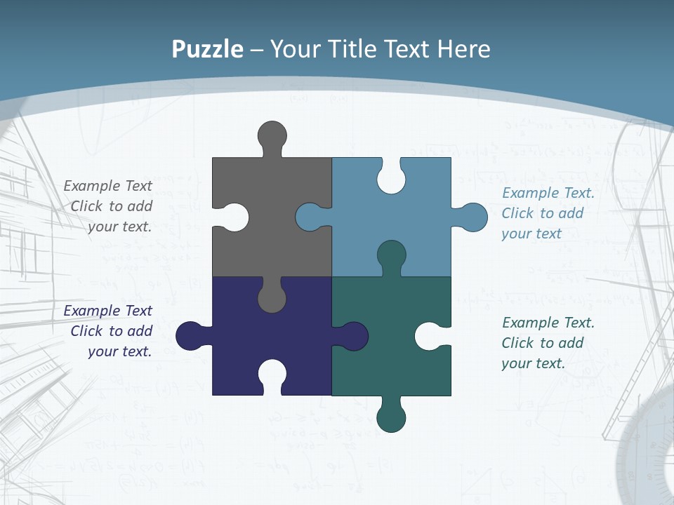 Pencil Build Entrepreneur PowerPoint Template