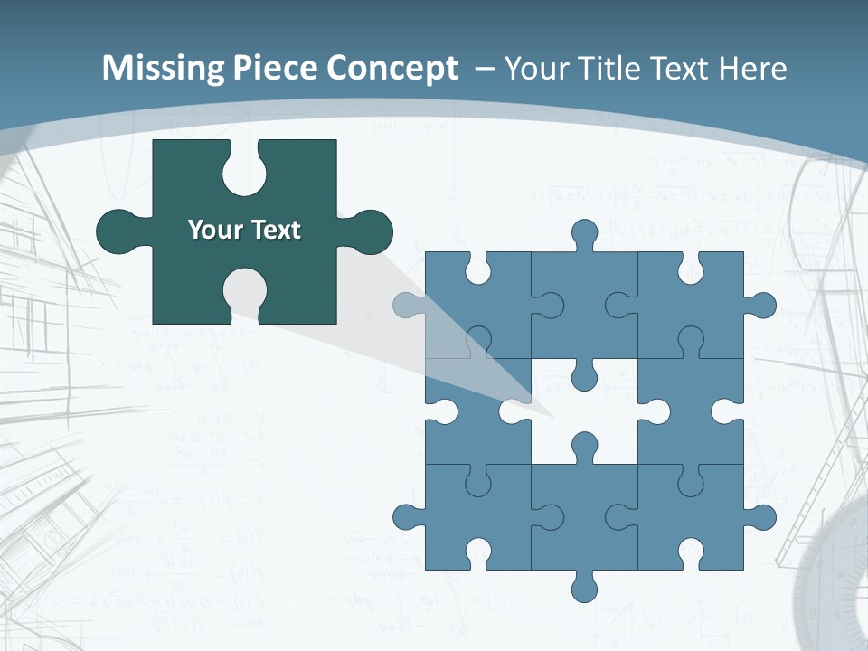 Pencil Build Entrepreneur PowerPoint Template