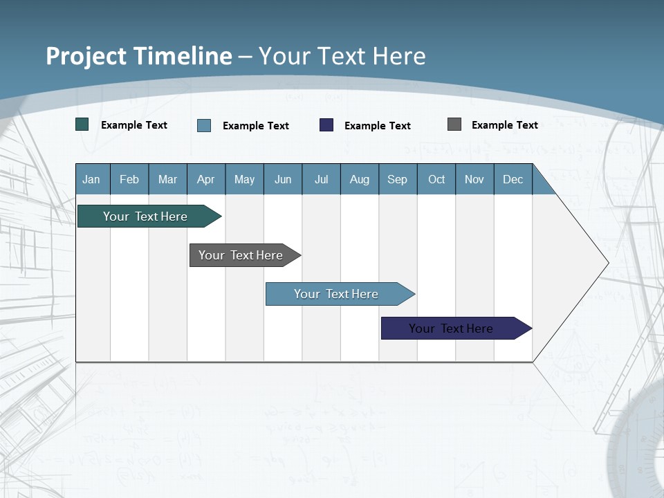 Pencil Build Entrepreneur PowerPoint Template