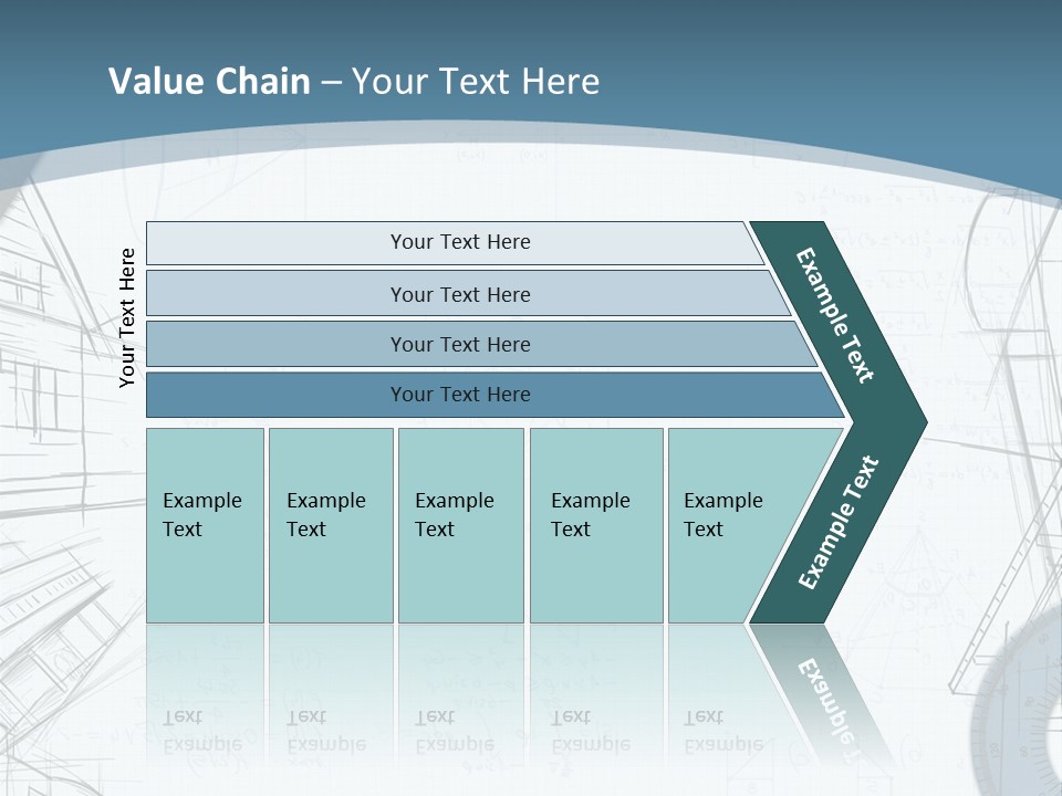 Pencil Build Entrepreneur PowerPoint Template