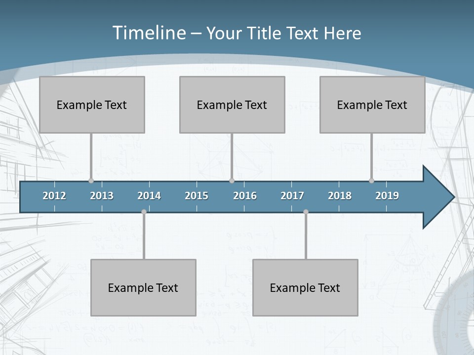 Pencil Build Entrepreneur PowerPoint Template