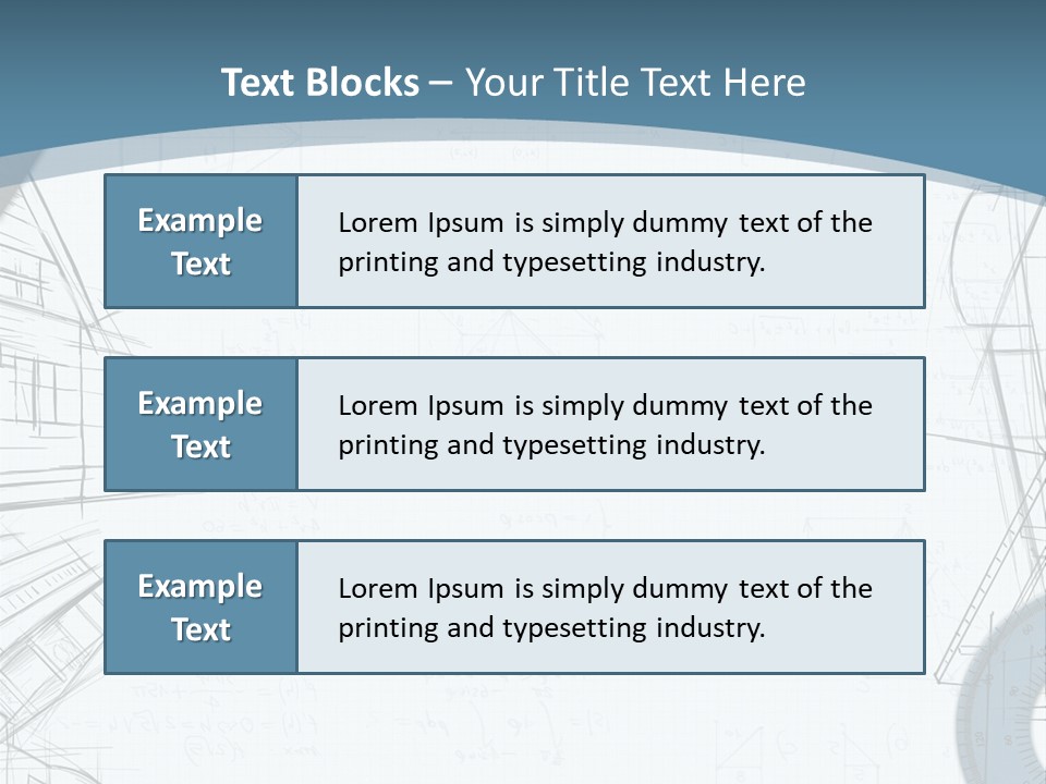 Pencil Build Entrepreneur PowerPoint Template