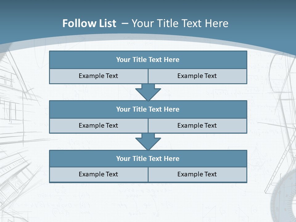 Pencil Build Entrepreneur PowerPoint Template