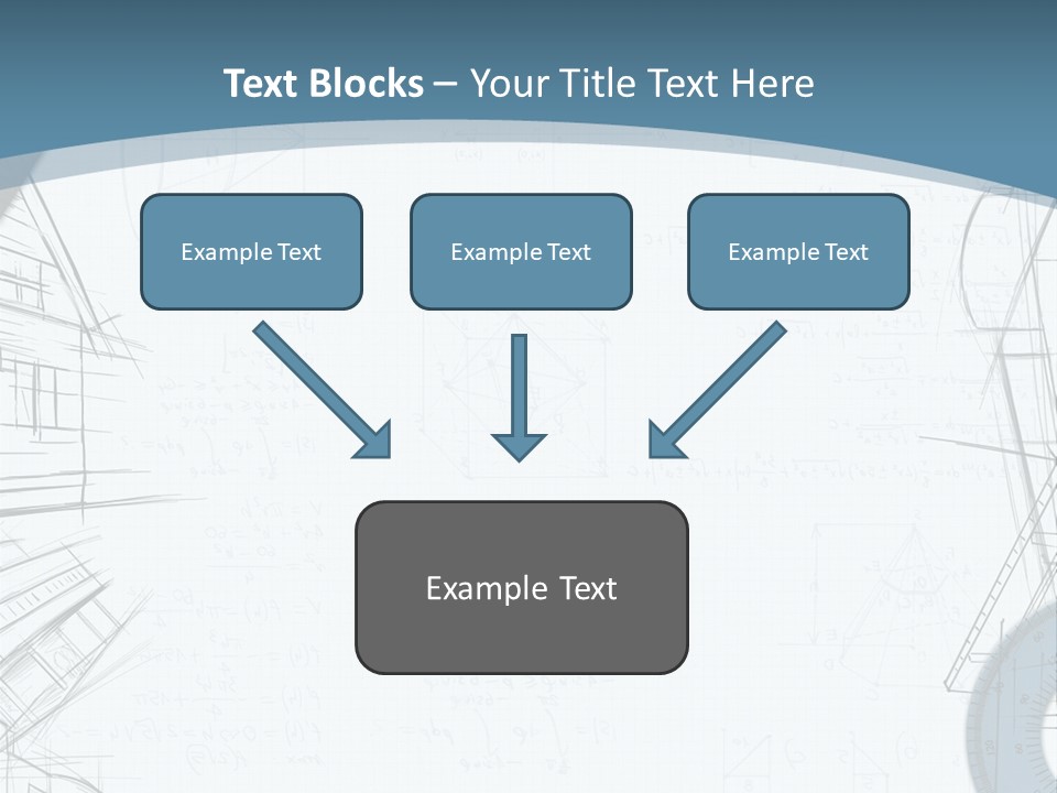 Pencil Build Entrepreneur PowerPoint Template