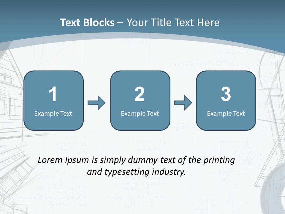 Pencil Build Entrepreneur PowerPoint Template