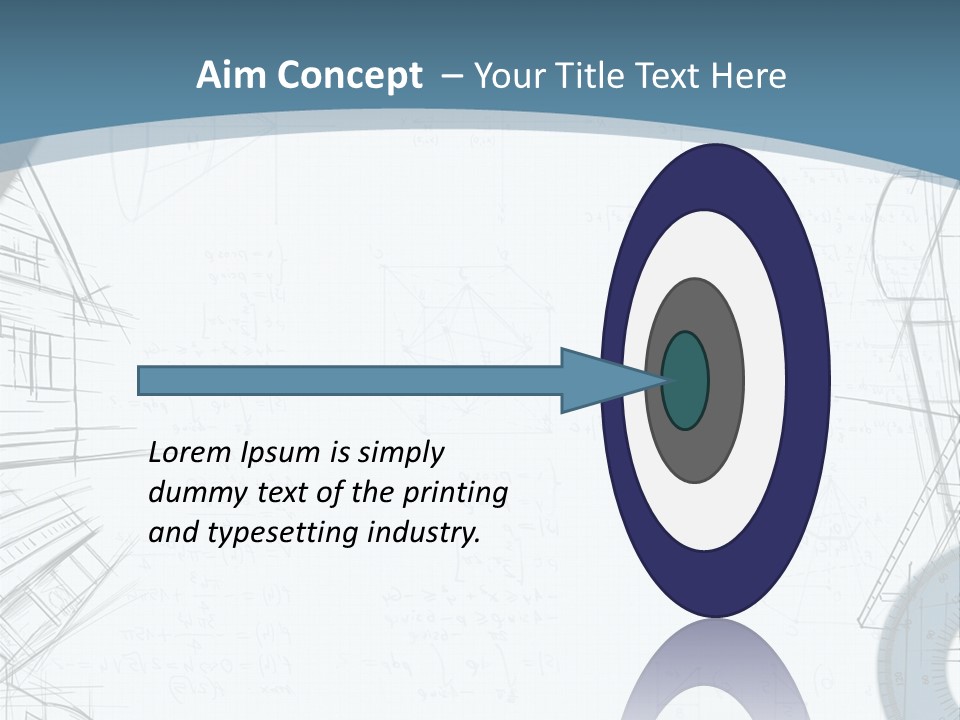 Pencil Build Entrepreneur PowerPoint Template