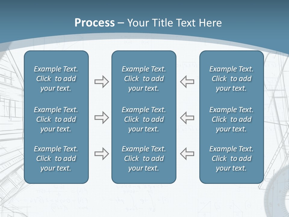 Pencil Build Entrepreneur PowerPoint Template