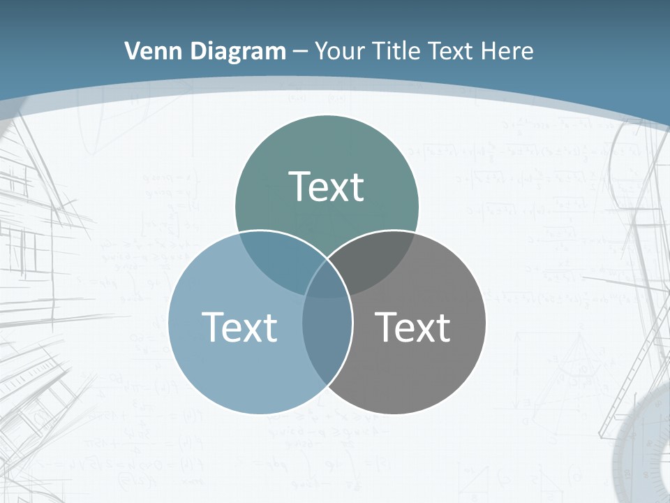 Pencil Build Entrepreneur PowerPoint Template