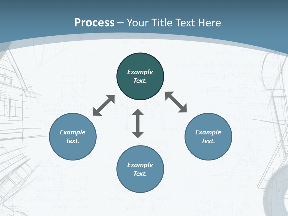 Pencil Build Entrepreneur PowerPoint Template