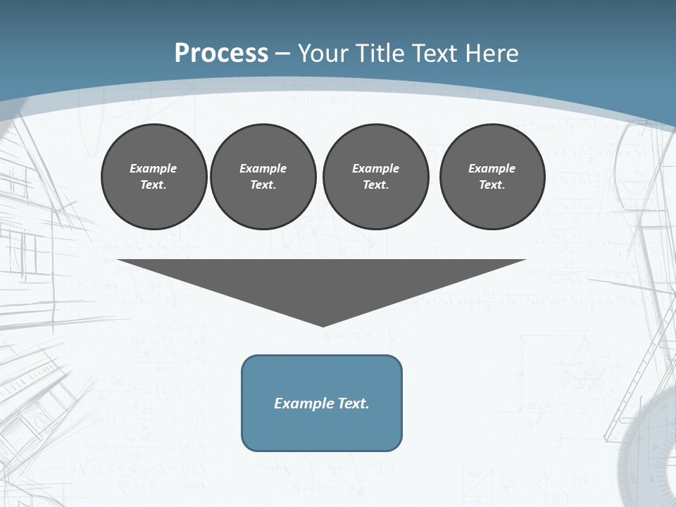 Pencil Build Entrepreneur PowerPoint Template