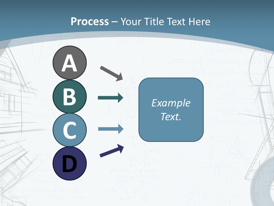 Pencil Build Entrepreneur PowerPoint Template