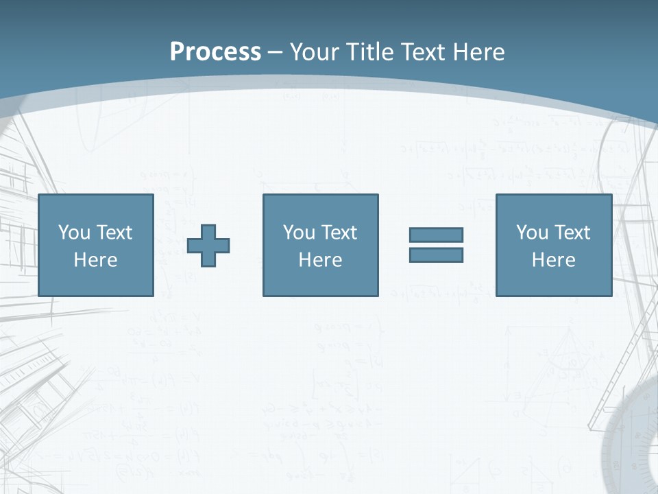 Pencil Build Entrepreneur PowerPoint Template