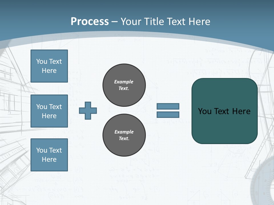 Pencil Build Entrepreneur PowerPoint Template
