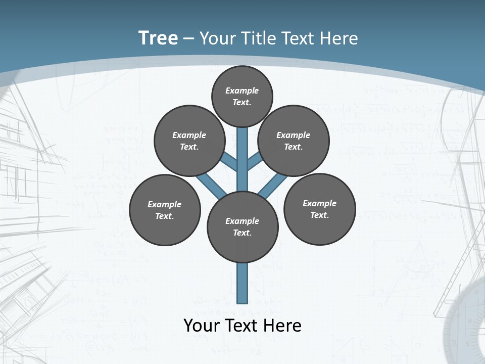 Pencil Build Entrepreneur PowerPoint Template