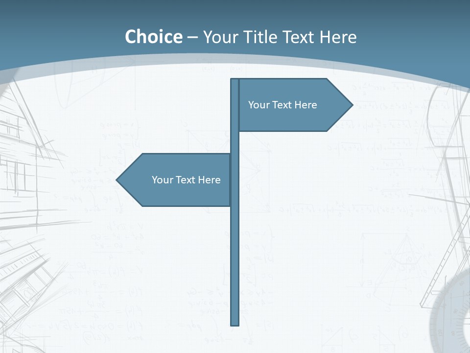 Pencil Build Entrepreneur PowerPoint Template
