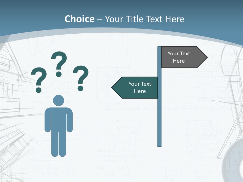Pencil Build Entrepreneur PowerPoint Template