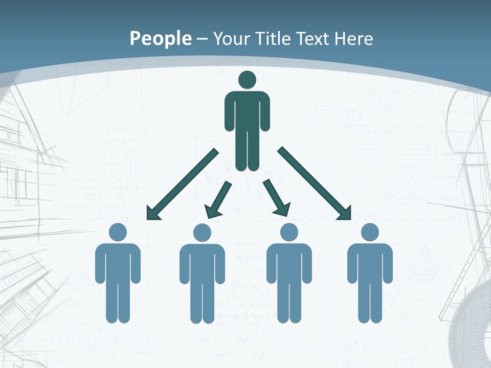 Pencil Build Entrepreneur PowerPoint Template