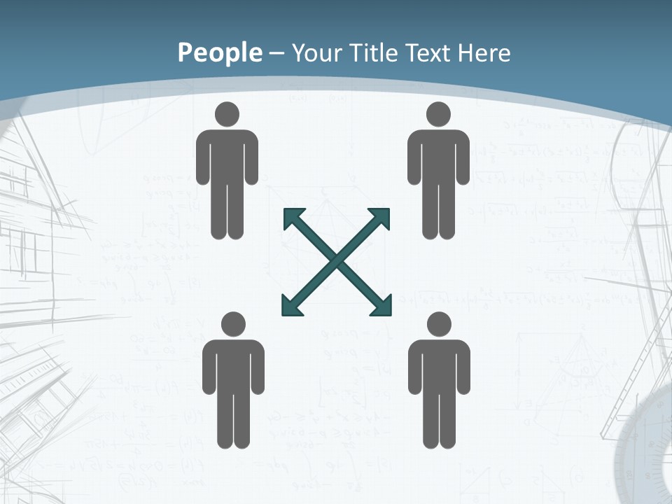 Pencil Build Entrepreneur PowerPoint Template