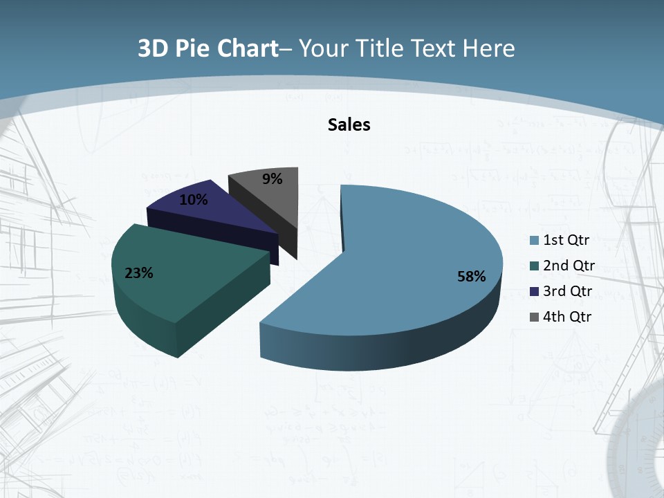 Pencil Build Entrepreneur PowerPoint Template