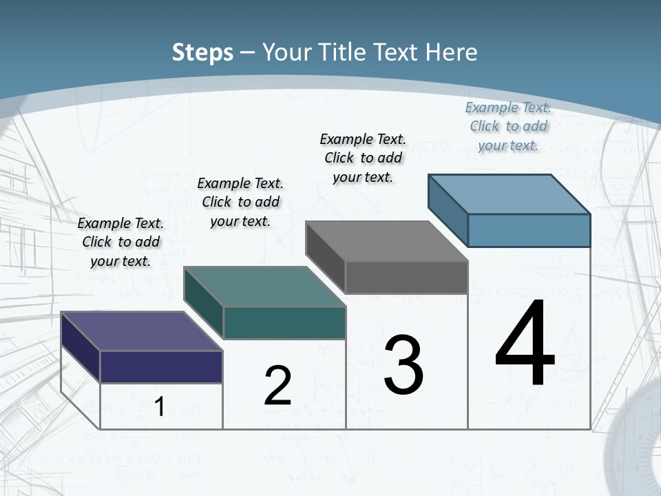 Pencil Build Entrepreneur PowerPoint Template