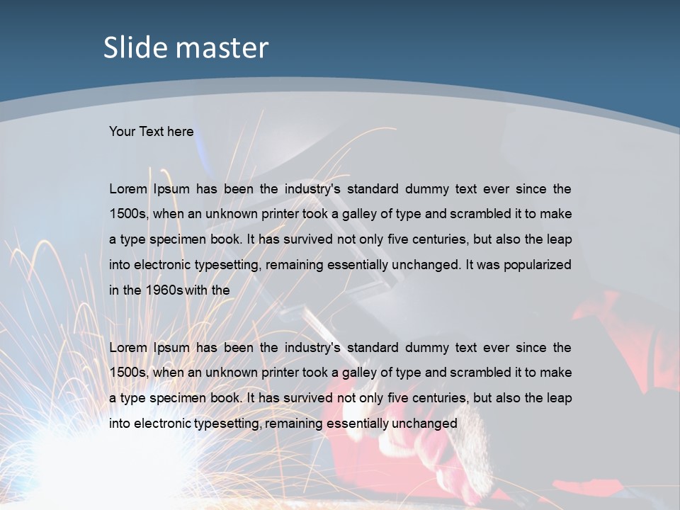 Work Manual Factory PowerPoint Template