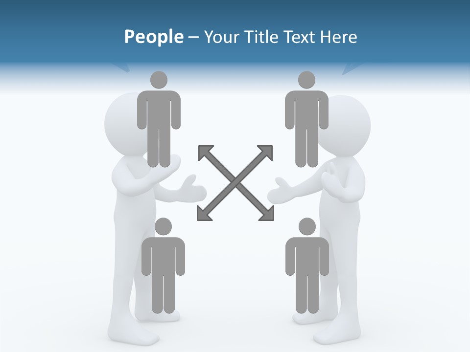 Balloon Cartoon Dialog PowerPoint Template