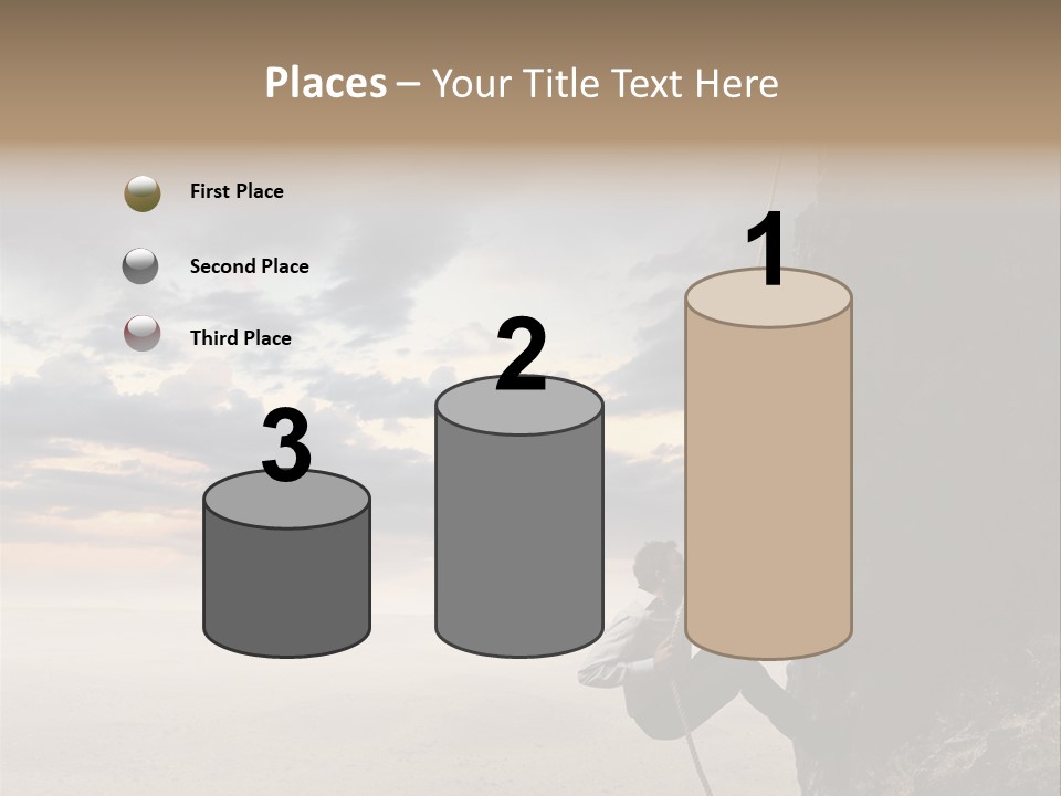 Business Rock Manager PowerPoint Template