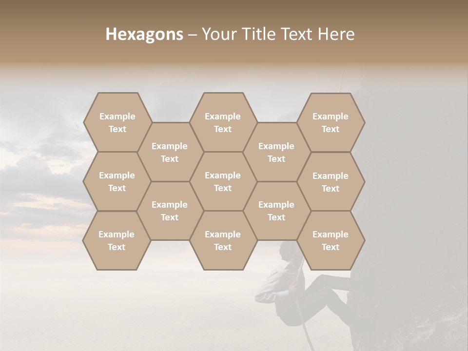 Business Rock Manager PowerPoint Template