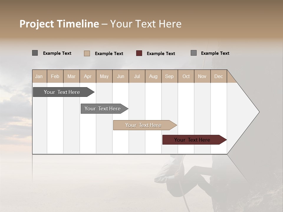 Business Rock Manager PowerPoint Template
