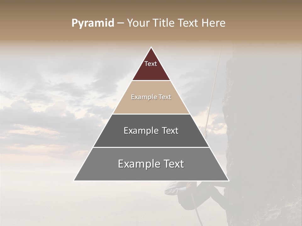 Business Rock Manager PowerPoint Template