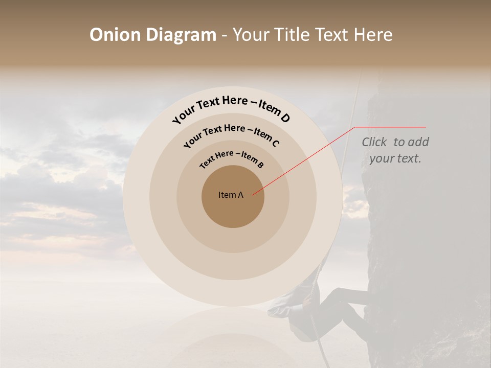 Business Rock Manager PowerPoint Template