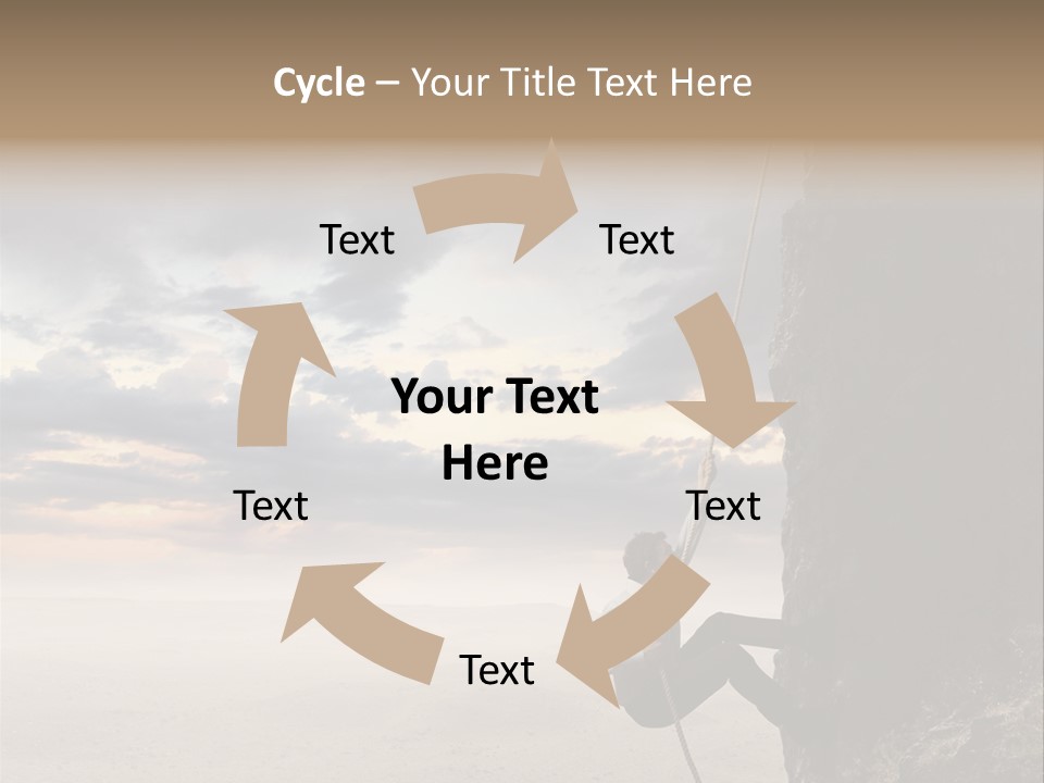 Business Rock Manager PowerPoint Template