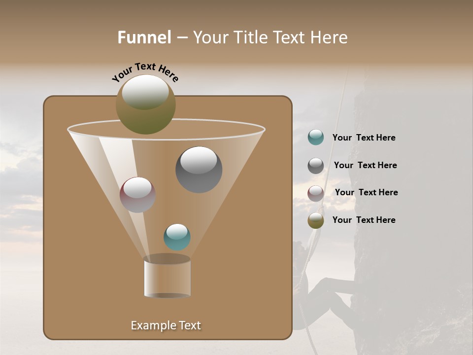 Business Rock Manager PowerPoint Template