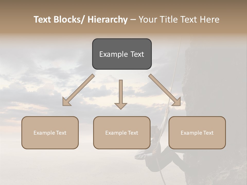 Business Rock Manager PowerPoint Template