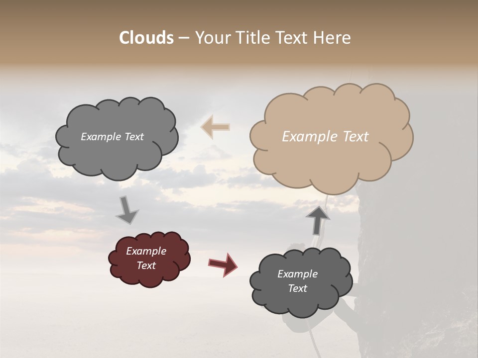 Business Rock Manager PowerPoint Template