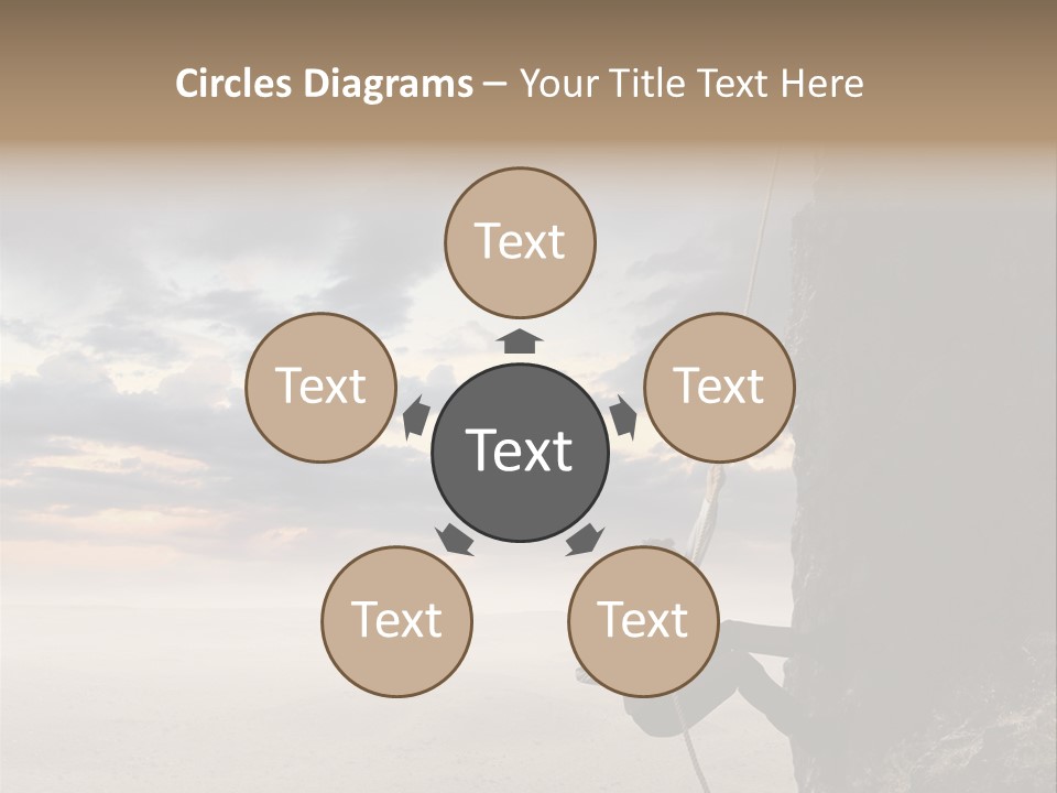 Business Rock Manager PowerPoint Template