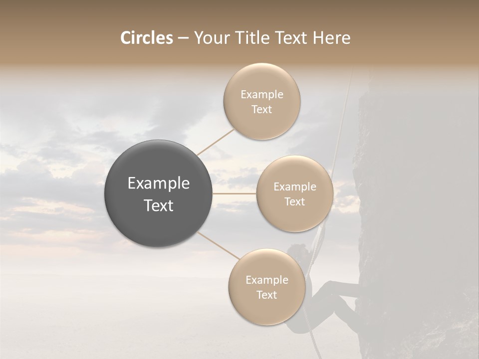 Business Rock Manager PowerPoint Template