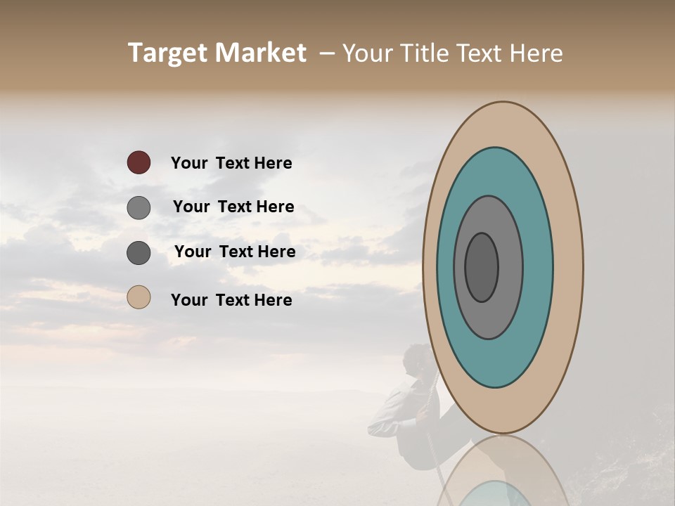 Business Rock Manager PowerPoint Template