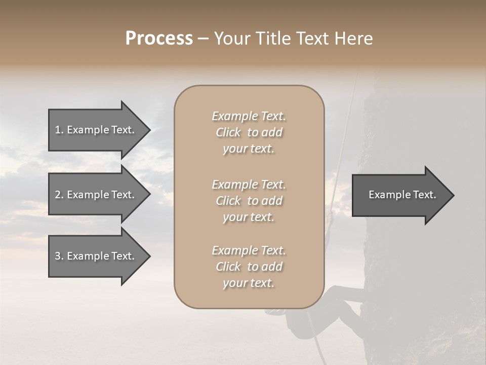 Business Rock Manager PowerPoint Template