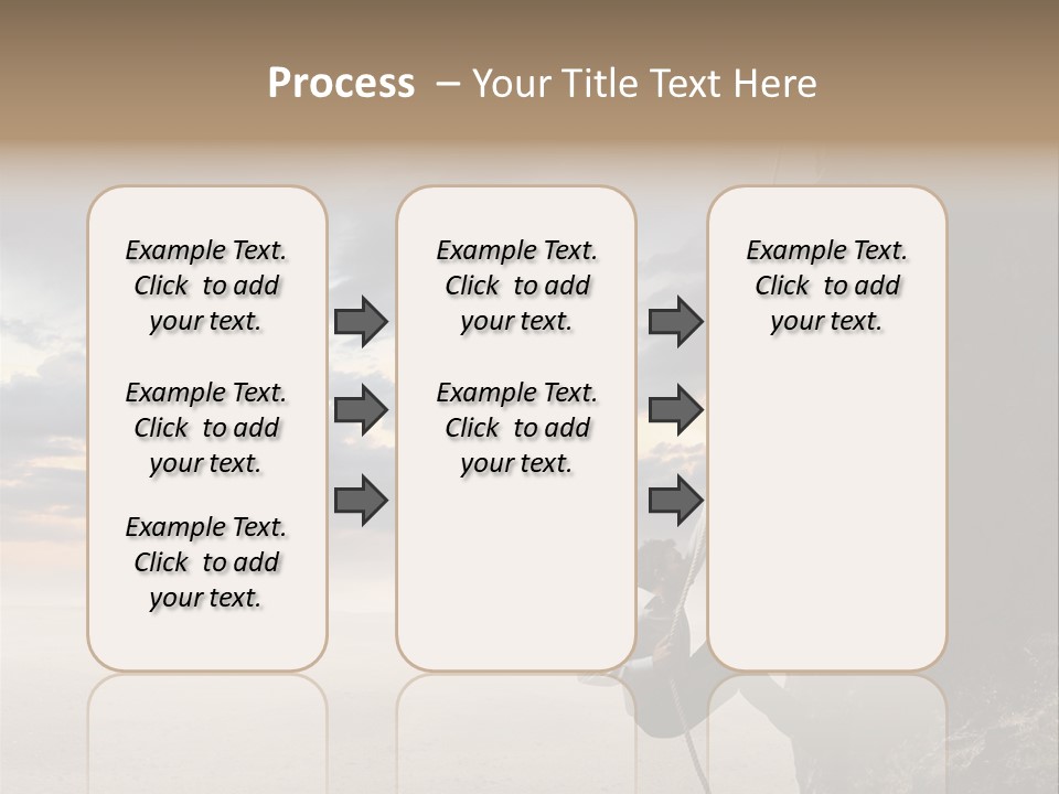 Business Rock Manager PowerPoint Template