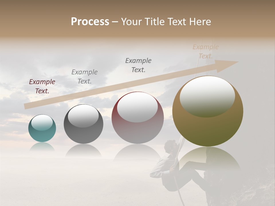 Business Rock Manager PowerPoint Template