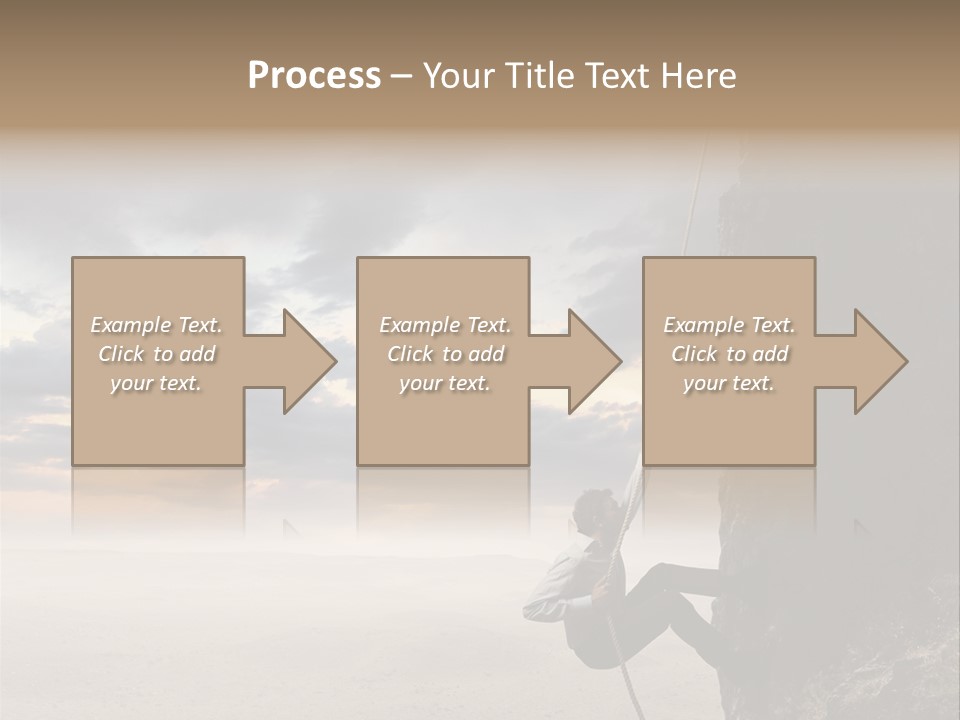 Business Rock Manager PowerPoint Template