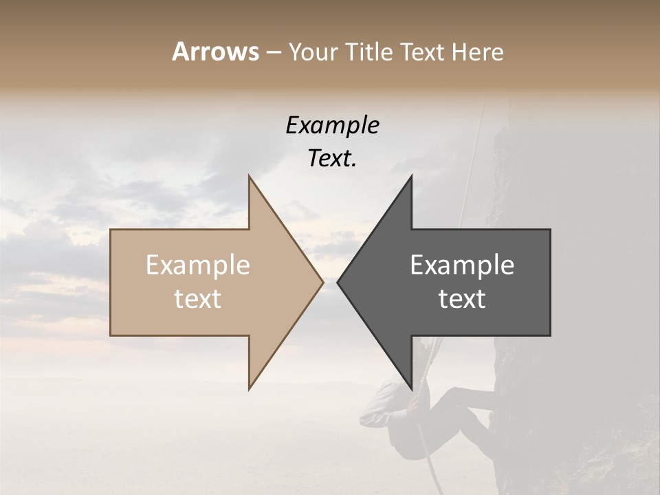 Business Rock Manager PowerPoint Template